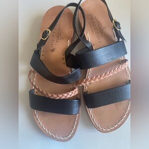 Preludio Leather Sandals in SZ 7 in good condition